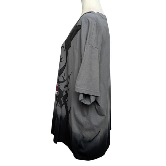 Disney Snow White and Evil Queen with Red Apple Ombre Graphic Tee 4XL NWOT - Picture 4 of 8